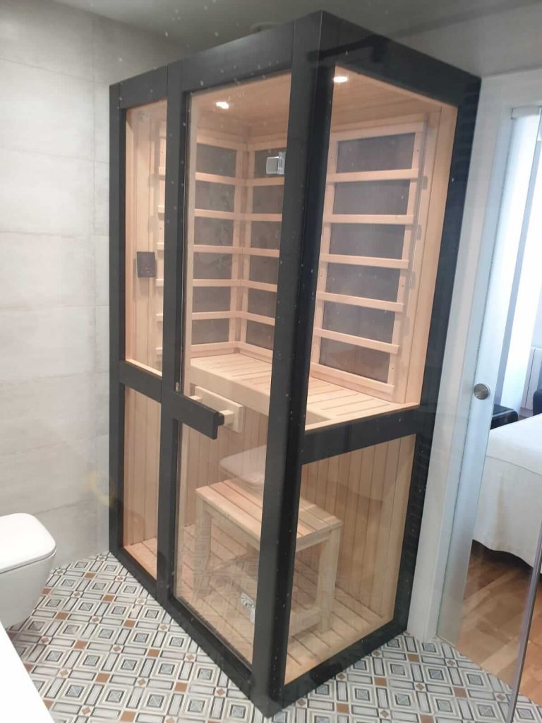 Sauna Verona interior Saunakris