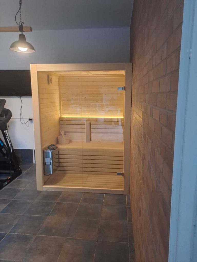 Sauna Sílice sauna interior Saunakris