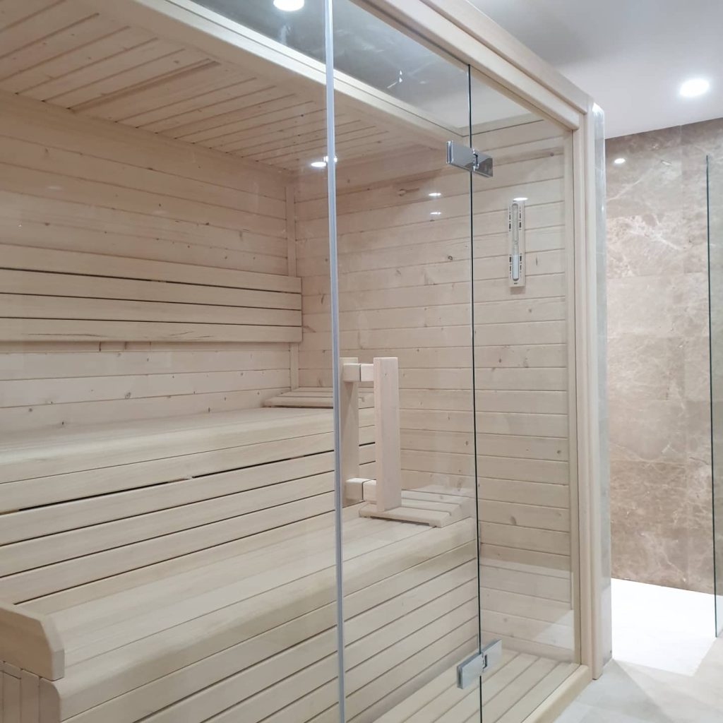 Sauna Sílice sauna interior Saunakris