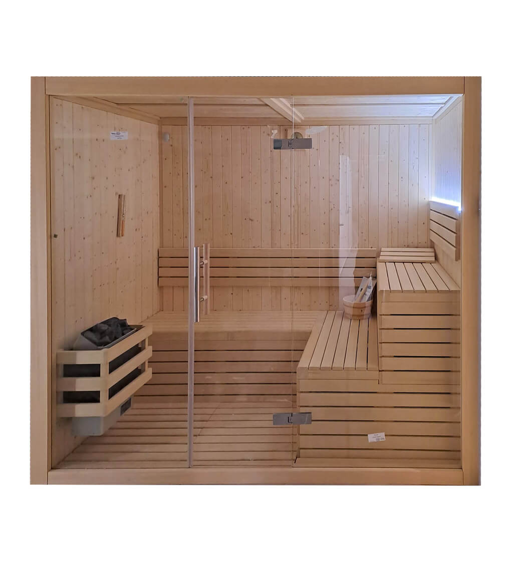 Sauna Sílice sauna interior Saunakris